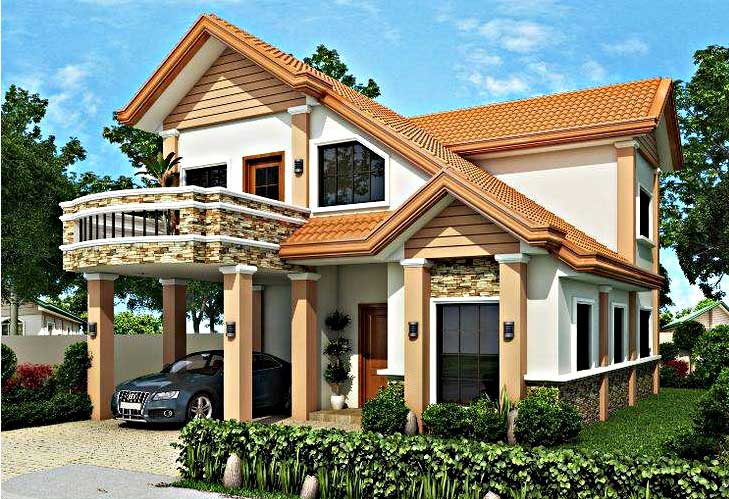 9 Contoh Desain Rumah  Minimalis  Biaya 150 Juta  200  Juta  