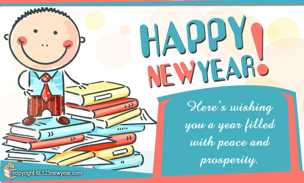 Happy New Year 2015 Business Wishes Greeting Cards