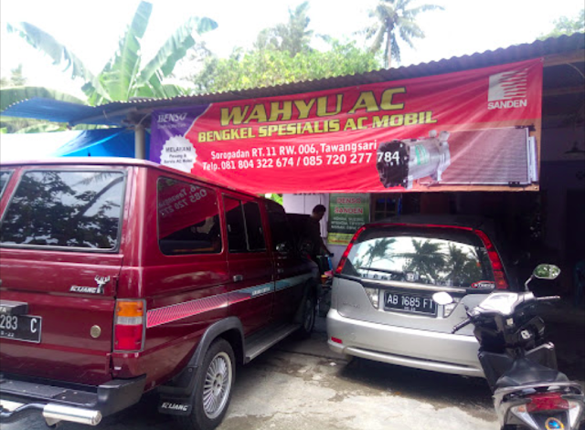 Gambar bengkel Ac mobil Wahyu