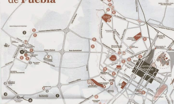 Three Hard-to-Find Maps of Puebla City, Mexico