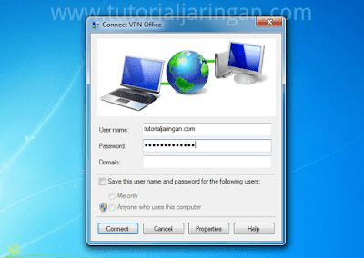 Tutorial Cara Setting VPN di Windows 7