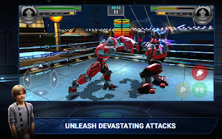 Real Steel Champions v1.0.279 Mod Apk Data (Unlimited Money+Gold) Terbaru