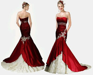 Vestidos de Novia Blanco y Rojo, parte 5