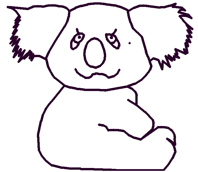 Baby Zoo Animals Coloring Pages