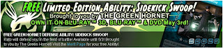 Green Hornet free limited edition ability at Superhero City