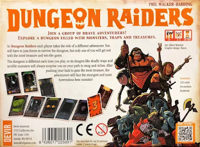 Trasera caja Dungeon Raiders