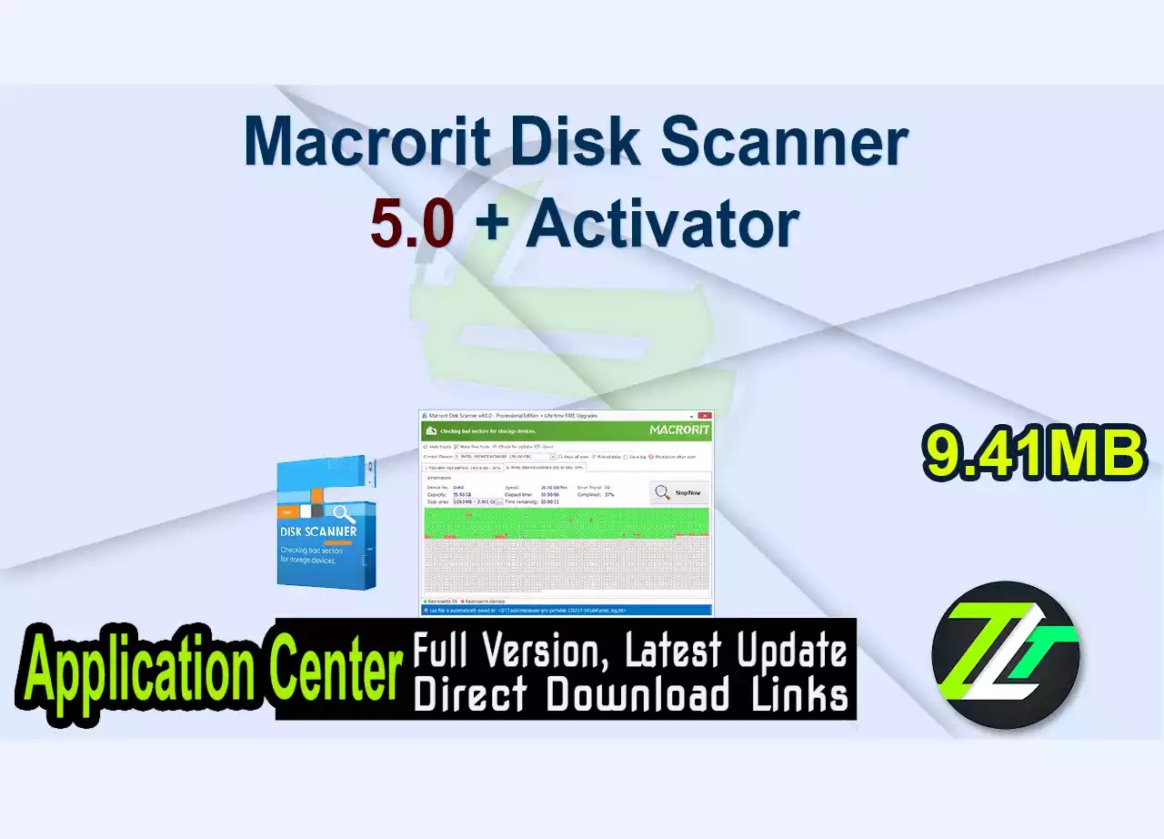 Macrorit Disk Scanner 5.0 + Activator