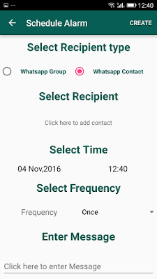 Scheduler For WhatsApp Jadwalkan WhatsApp Tanpa Root 