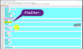 enable filezilla module