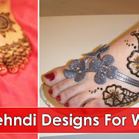 Foot Mehndi Designs 2015-2016 For Wedding Occasions