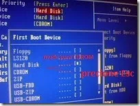 imagem setup windows xp cd gigabytes