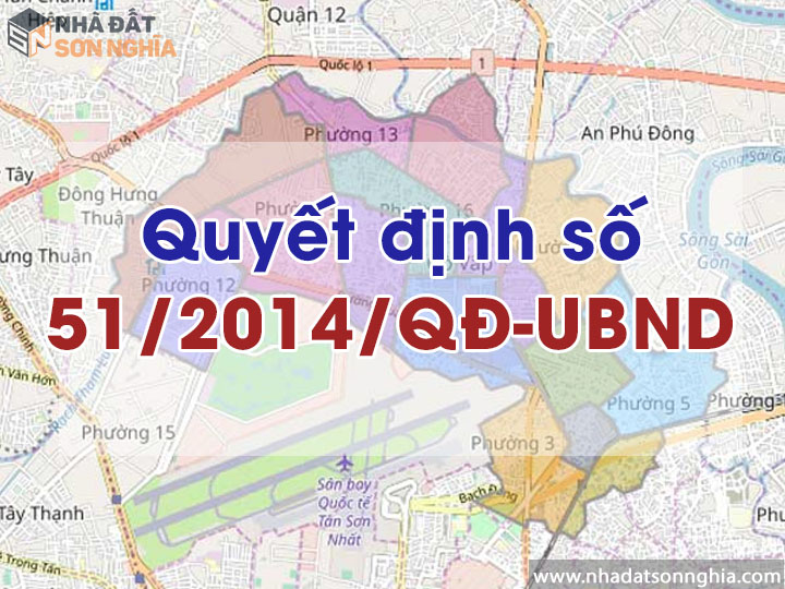 Quyết định số 51/2014/QĐ-UBND