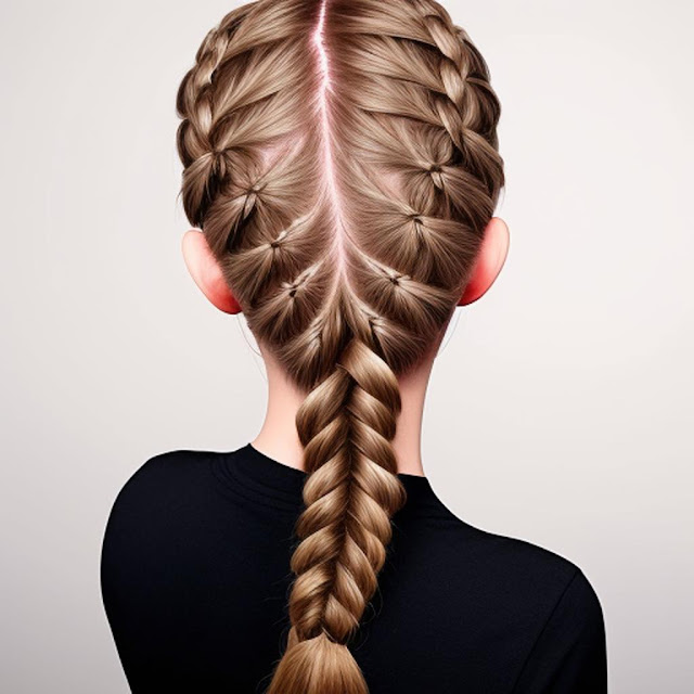 Double Dutch Braid, How to Dutch Braid Your Own Hair, Dutch Braid, DIY, Hairstyle