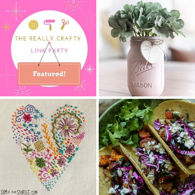 The Really Crafty Link Party #401 featured posts!