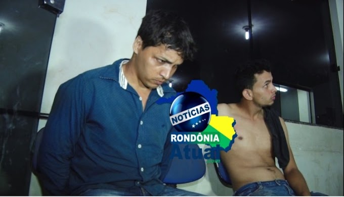 Polícia Militar prende dupla de ladrões após roubo em Ji-Paraná