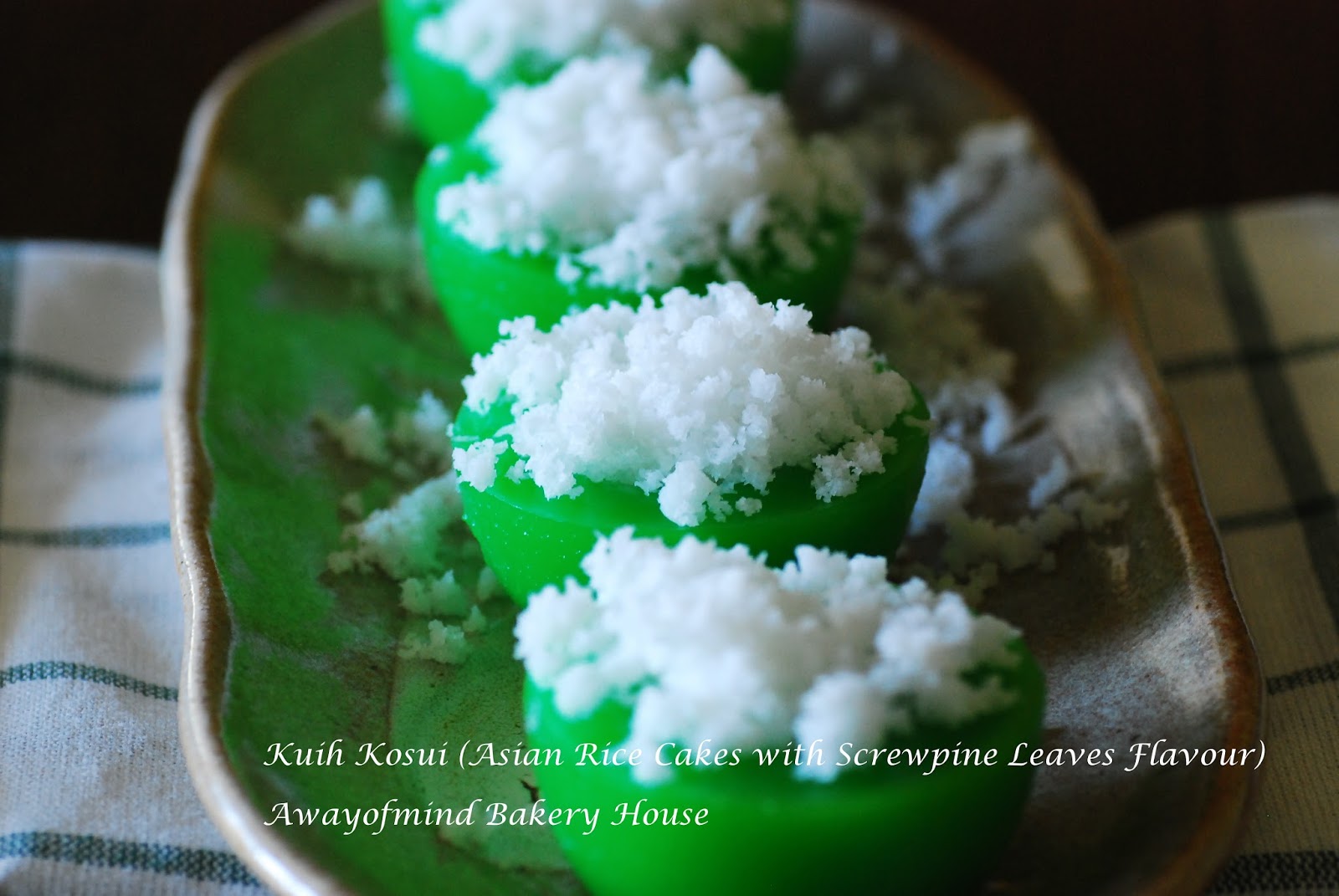 Awayofmind Bakery House: Kuih Kosui (Asian Rice Cakes with 