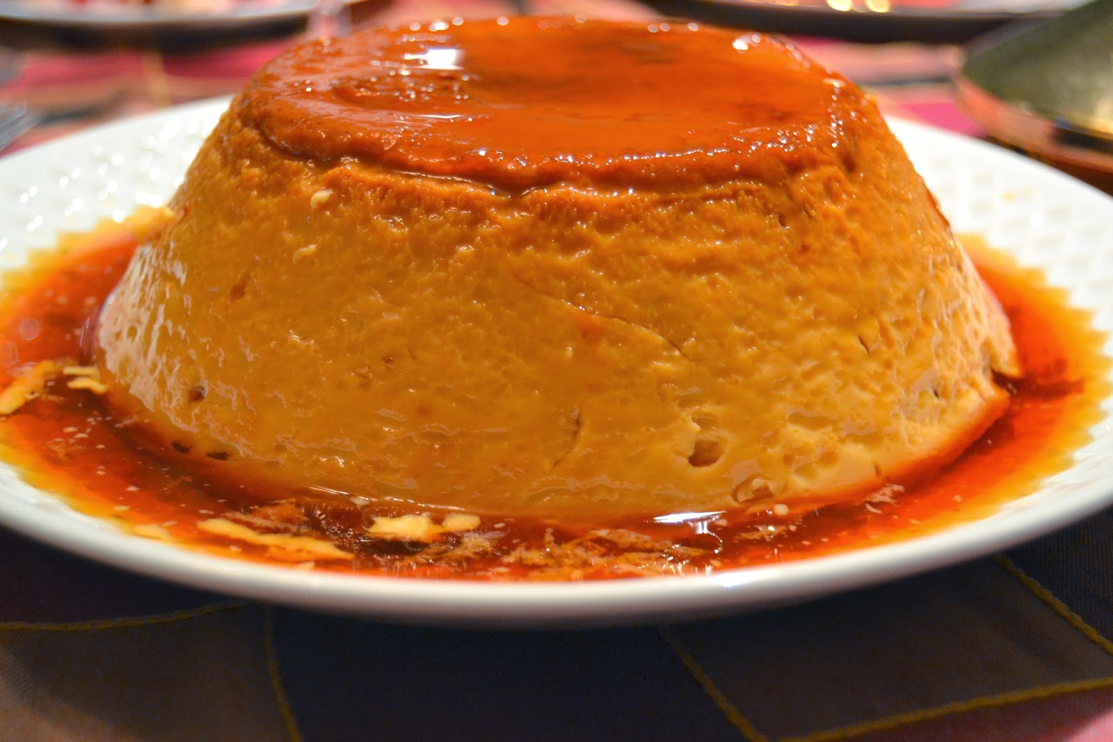 flan de huevo