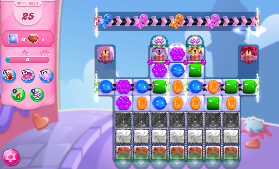 Candy Crush Saga level 6914