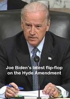 Joe Biden’s latest flip-flop on the Hyde Amendment