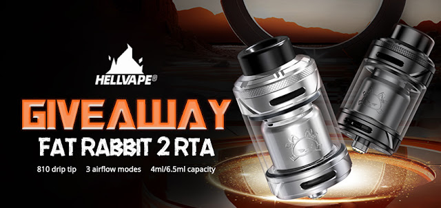 Seize the chance to win a Hellvape Fat Rabbit 2 RTA here!