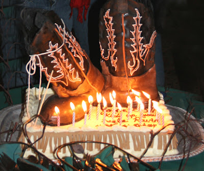 Cowboy Birthday Cakes on Cowboy Boot Birthday Cake Happy Birthday Raven Orcas Island Loves You
