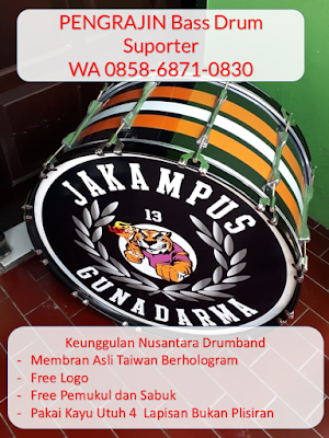 Bass Drum Suporter Persija di Jakarta