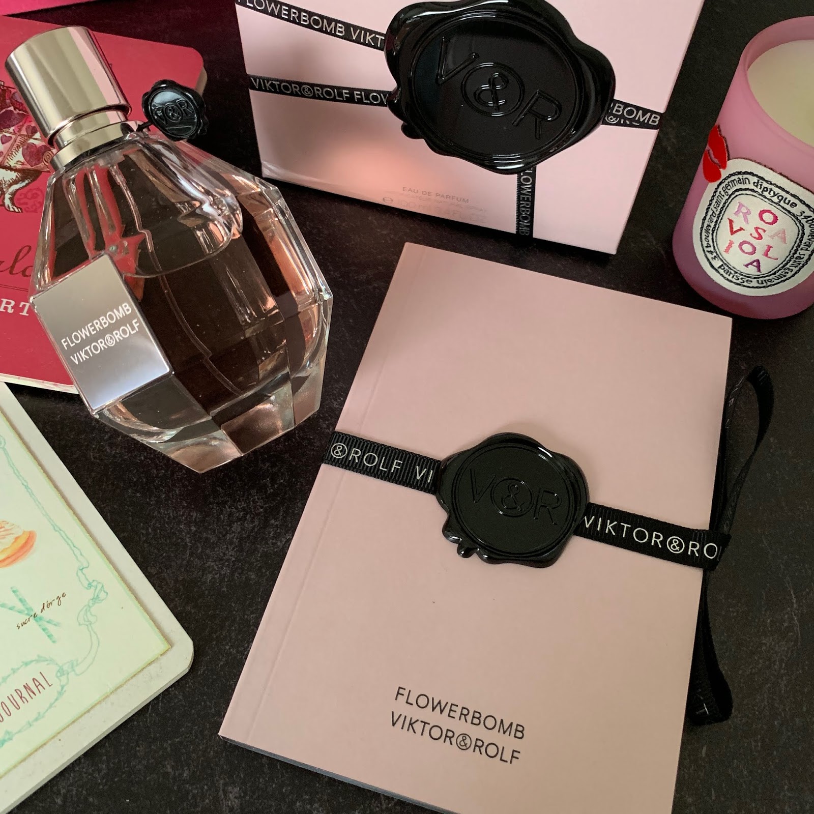 Viktor Rolf Flowerbomb Scented Notebook A Very Sweet Blog