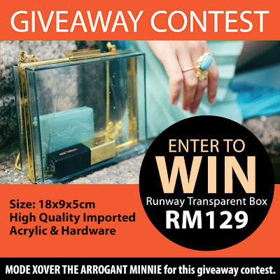 Win Runway Transparent Box Giveaway Contest