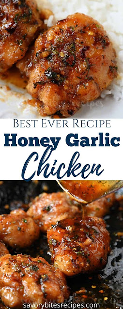 Best Ever Recipe honey garlic chicken
