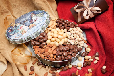 Executive Assortment of Nuts Holiday Gift Tin