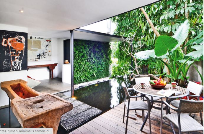 53 Gambar Teras Belakang Rumah Minimalis Sederhana 