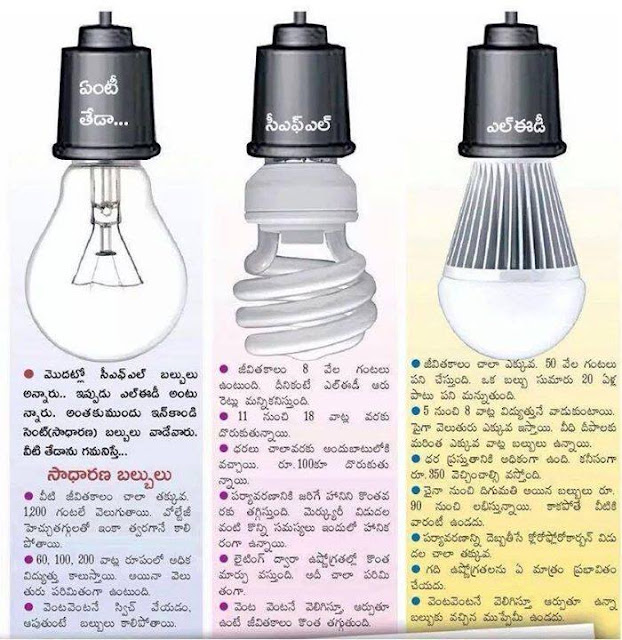 CFL vs LED Bulbs