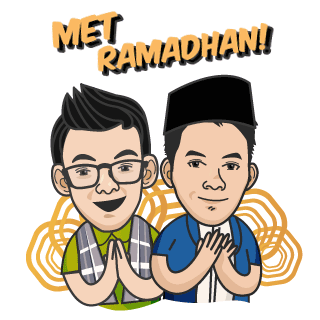Animasi Bulan Ramadhan  Lucu  Untuk DP Profil BBM Facebook 