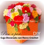 Caja crochet