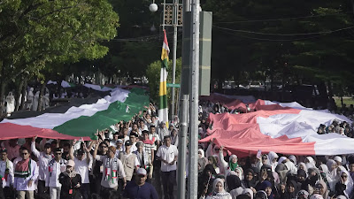 Banda Aceh Menjadi Saksi Solidaritas 10 Ribu Warga untuk Palestina Lewat Aksi dan Konser Amal