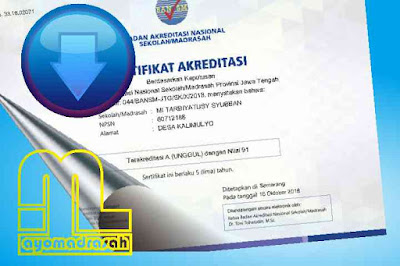 Cara download sertifikat akreditasi sekolah Cara Download Sertifikat Akreditasi