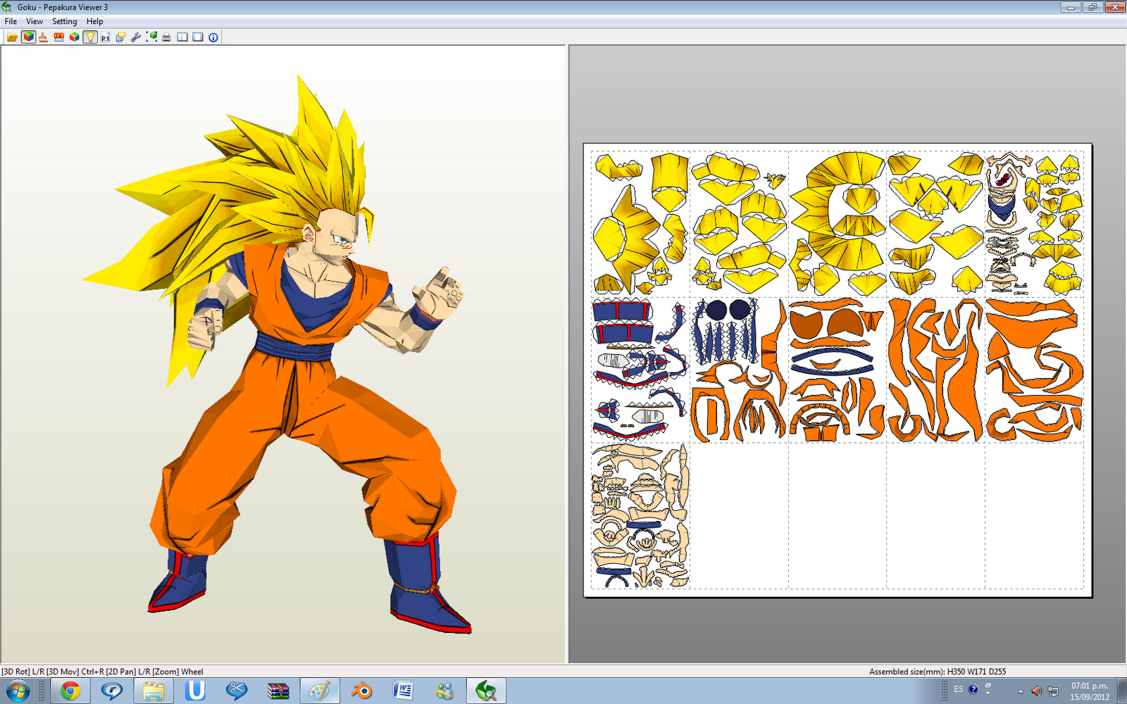 Dragon Ball Dragonball Dibujos para colorear - imagenes de goku sin color