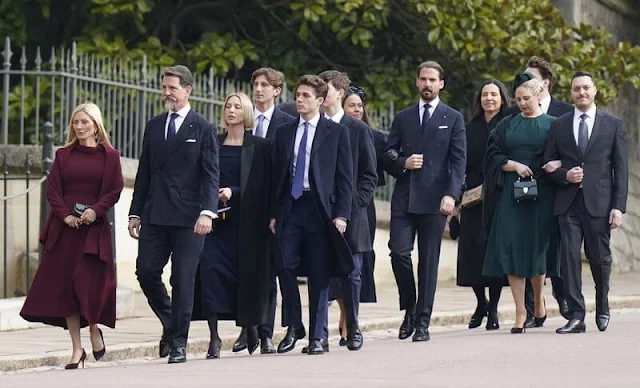 Queen Camilla, Queen Letizia, the Duchess of Gloucester, Sarah Ferguson, Princess Beatrice, Princess Marie-Chantal, Zara Tindall