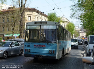 Trolejbus Škoda 14Tr #538, Lwów