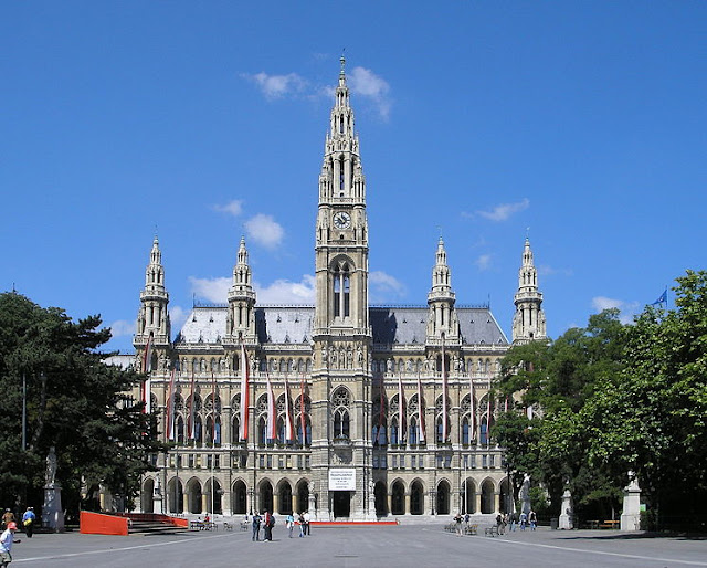 The City Hall of Vienna - Austria