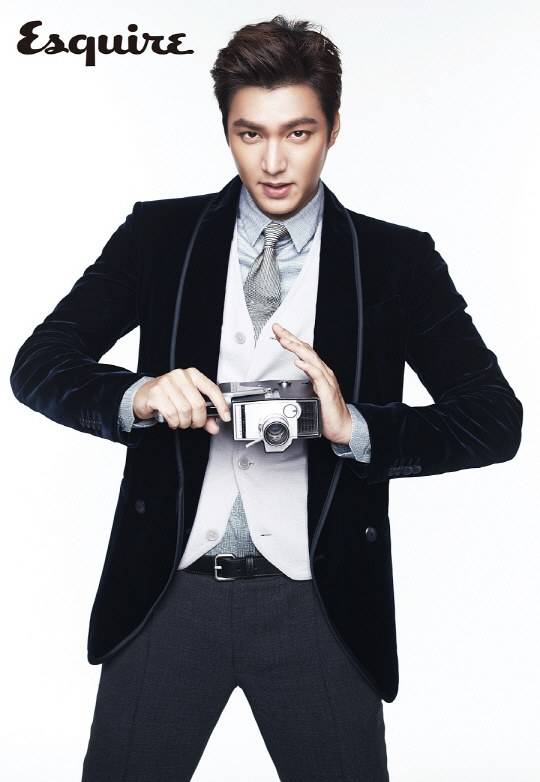 The Imaginary World of Monika: Lee Min Ho suits up for the 