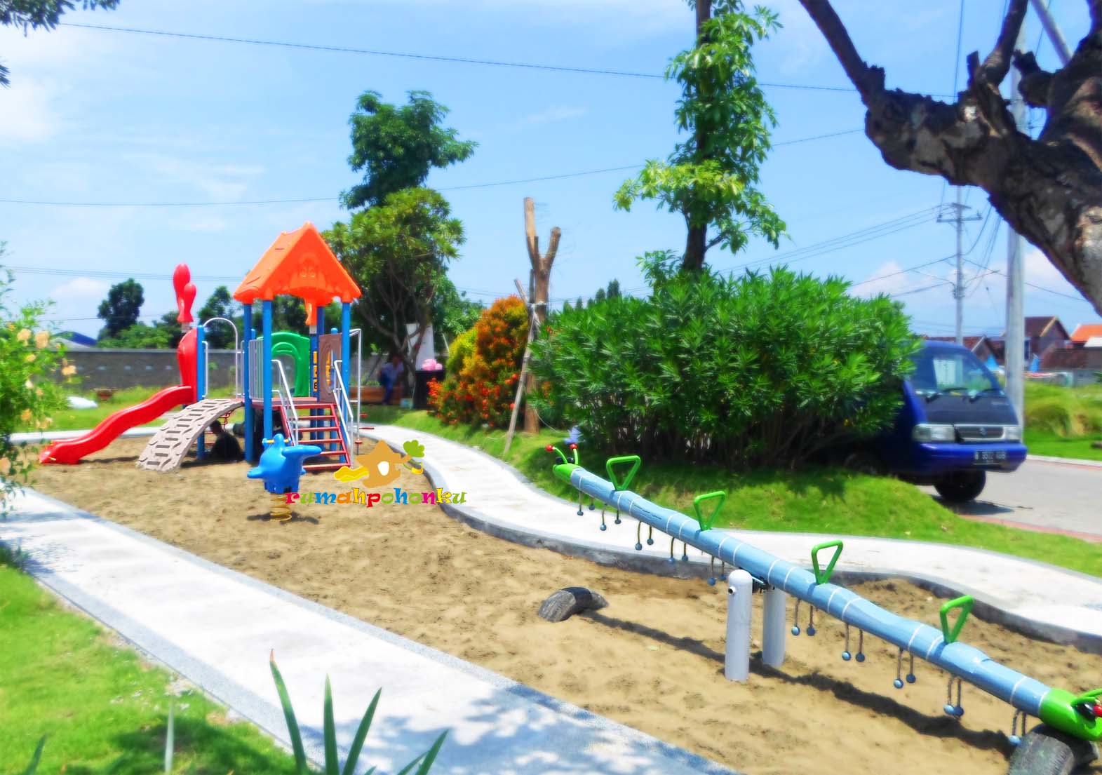 Playground Outdoor Besi