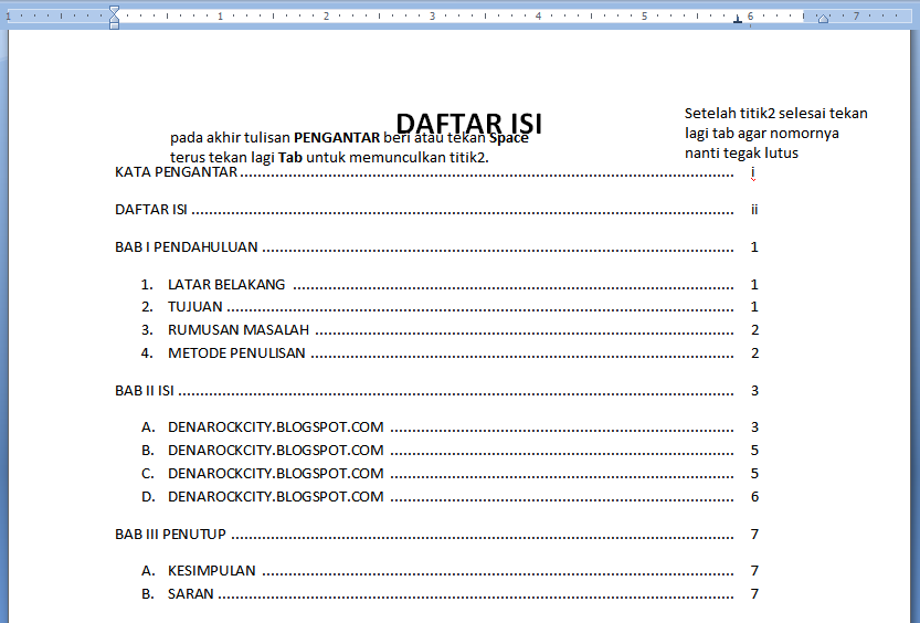 Contoh Kata Pengantar Dan Daftar Isi (12) - Contoh U