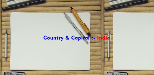 Get Some Country & Their Capital Details With Typing Effect Program