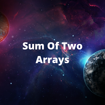 Sum of Array