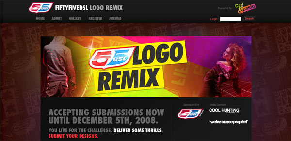 55DSL Logoremix Competition - winners