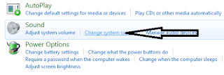 Cara mengganti Sound Windows 7