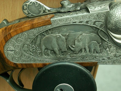 Etched Gun Stocks