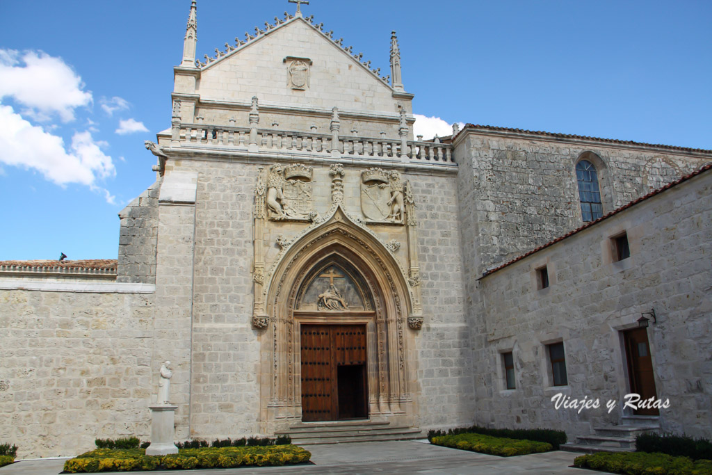 Portada de la iglesia de la Cartuja de Miraflores