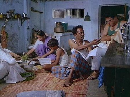 Life of a Chawl depicted in an Indian Movie